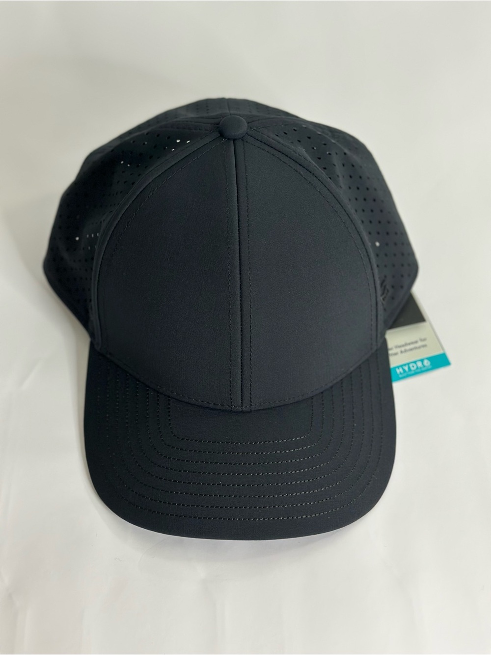 Melin Hydro A-Game Snapback Hat In Black XL Water Resistant Performance Cap NWT